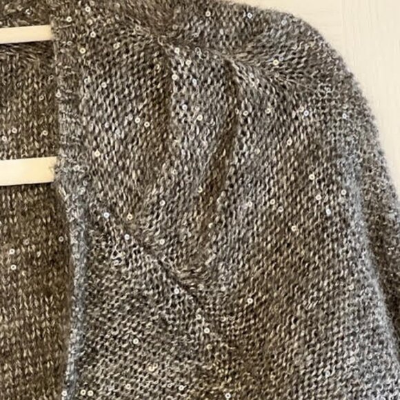 Michael Kors Mohair Sequined Cardigan - Picture 11 of 13